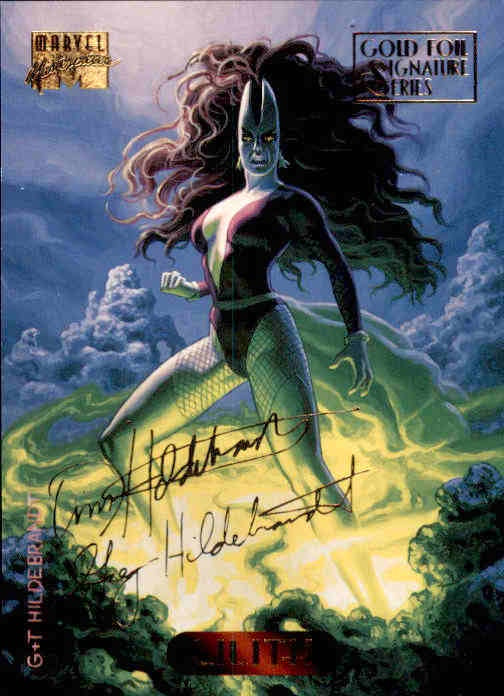 Lilith, #67, Gold Foil Signature Series, 1994 Marvel Masterpieces