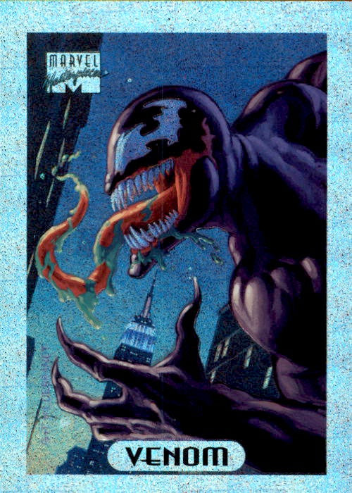 Venom, Holofoil, 1994 Fleer Marvel Masterpieces