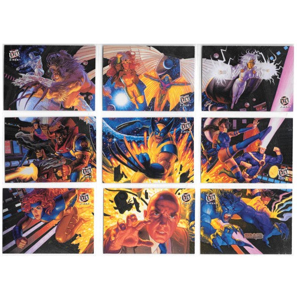 1994 Fleer Ultra Marvel X-Men Portrait Set of 9 cards