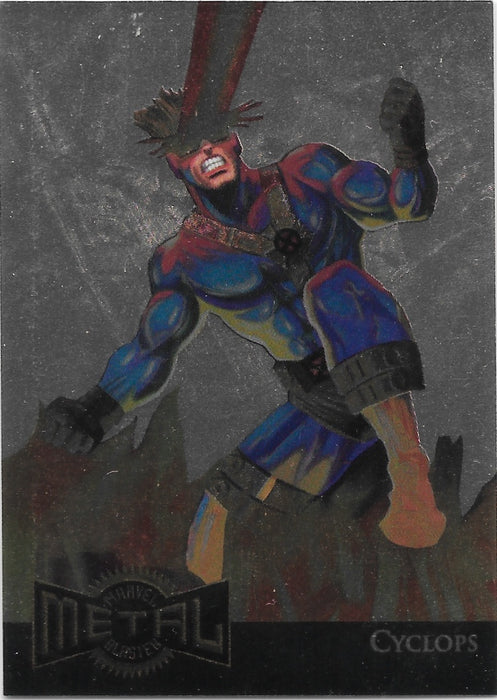 Cyclops, Gold Metal Blaster, 1995 Marvel Metal