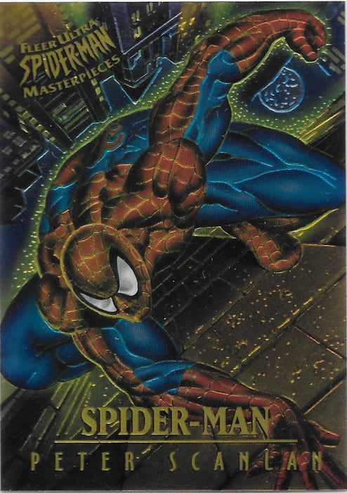 Spider-man, #6, Masterpieces, 1995 Fleer Ultra Amazing Spider-Man