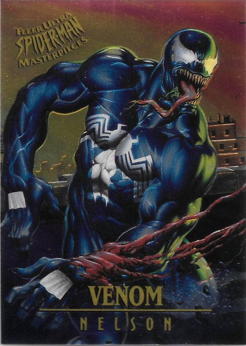 Venom, #7, Masterpieces, 1995 Fleer Ultra Amazing Spider-Man
