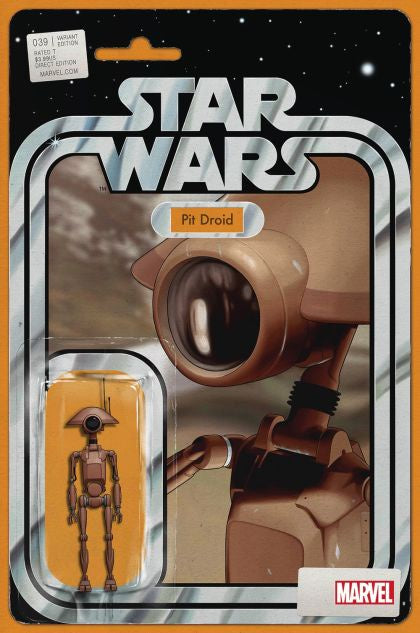 Star Wars #39 Comic (2020) Carded Pit Droid Variant Comic