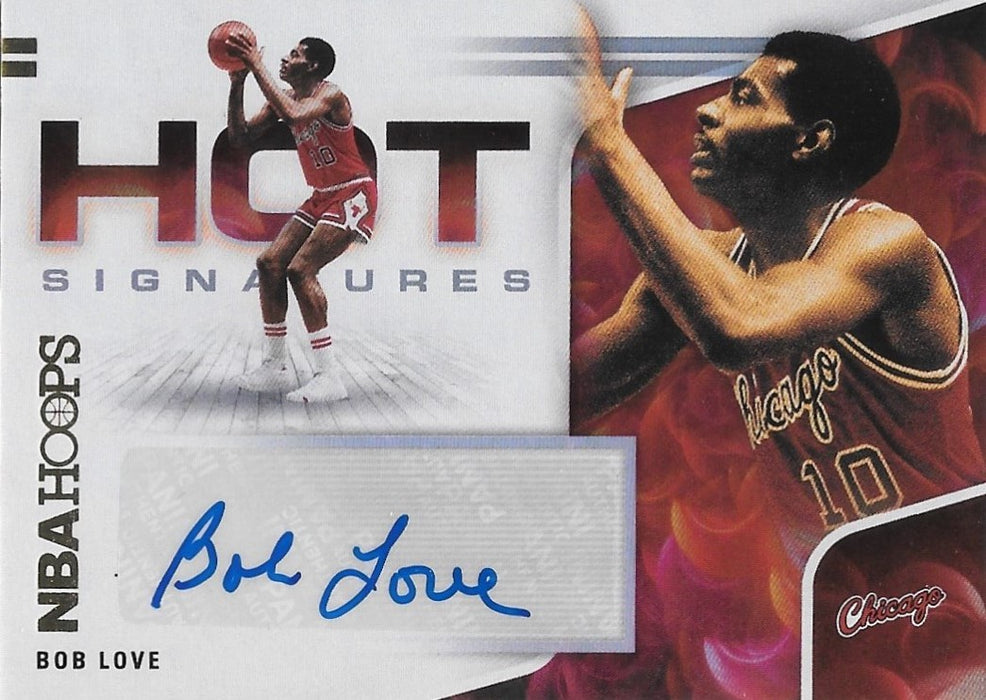 Bob Love, Hot Signatures, 2020-21 Panini Hoops Basketball NBA