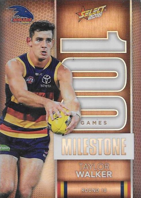 Taylor Walker, 100 Games Milestone, 2016 Select AFL Footy Stars