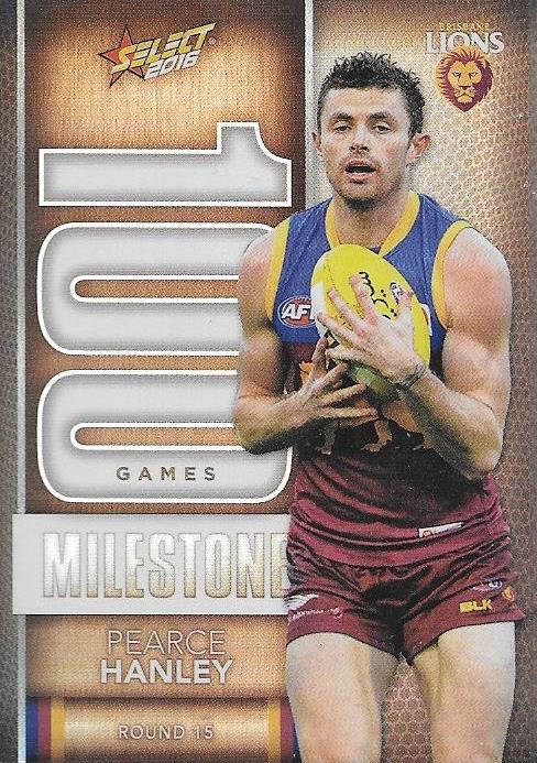 Pearce Hanley, 100 Games Milestone, 2016 Select AFL Footy Stars