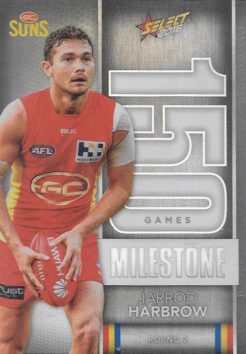 Jarrod Harbrow, 150 Games Milestone, 2016 Select AFL Footy Stars