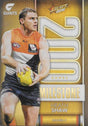 Heath Shaw, 200 Games Milestone, 2016 Select AFL Footy Stars