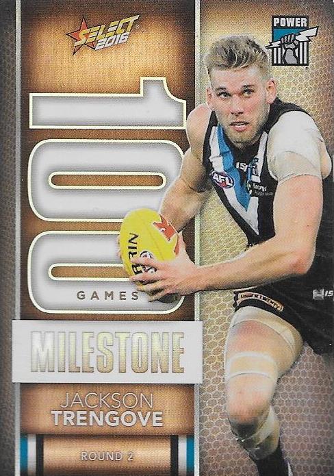 Jackson Trengove, 100 Games Milestone, 2016 Select AFL Footy Stars