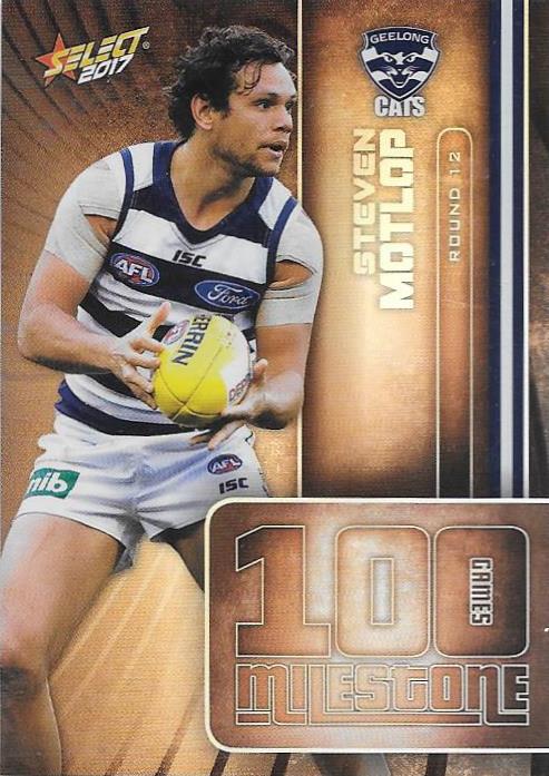 Steven Motlop, 100 Games Milestone, 2017 Select AFL Footy Stars