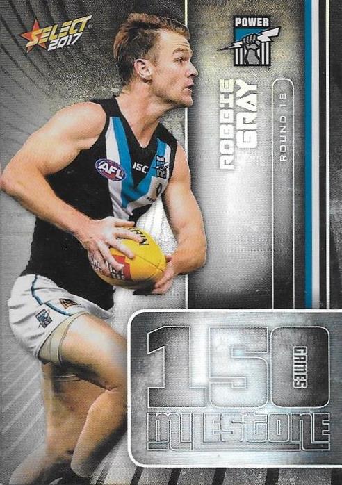 Robbie Gray, 150 Games Milestone, 2017 Select AFL Footy Stars