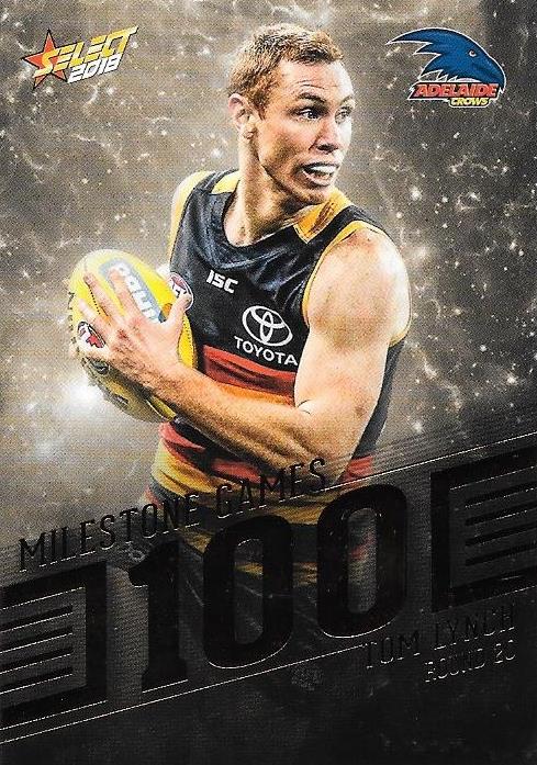 Tom Lynch, 100 Games Milestone, 2018 Select AFL Footy Stars