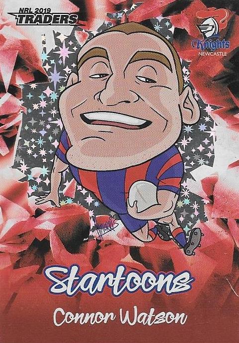 Connor Watson, Red Startoons, 2019 TLA/ESP Traders NRL