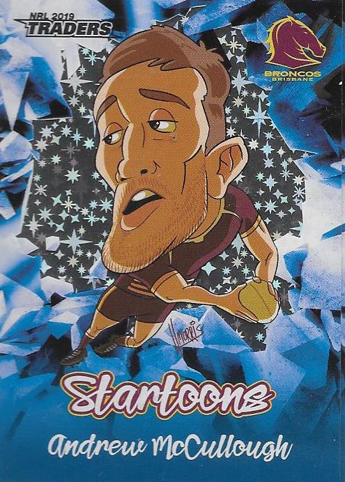 Andrew McCullough, Blue Startoons, 2019 TLA/ESP Traders NRL