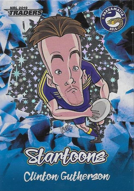 Clinton Gutherson, Blue Startoons, 2019 TLA/ESP Traders NRL