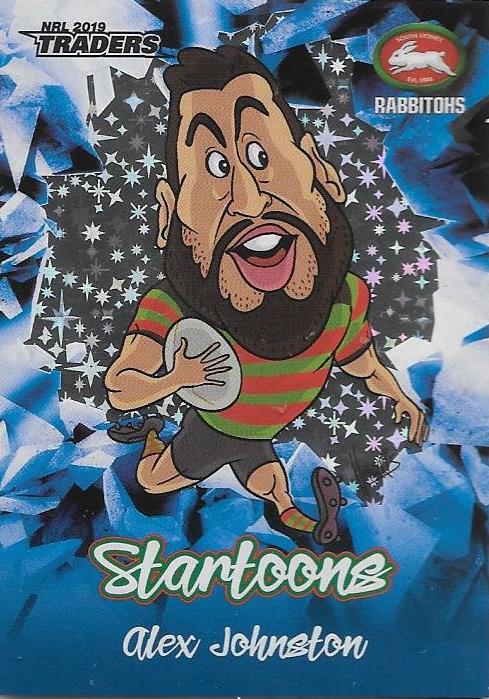 Alex Johnston, Blue Startoons, 2019 TLA/ESP Traders NRL