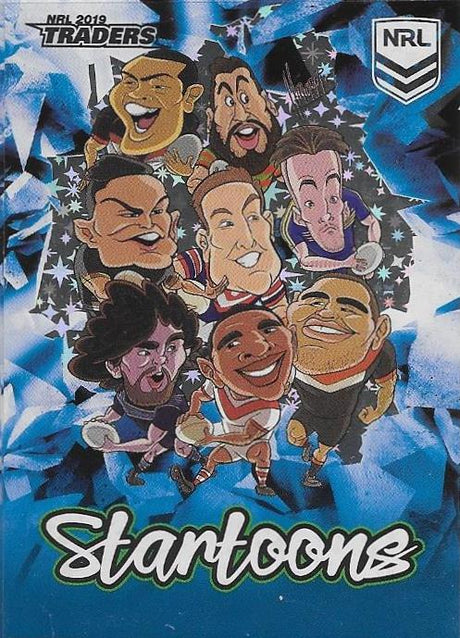 Checklist 2, Blue Startoons, 2019 TLA/ESP Traders NRL