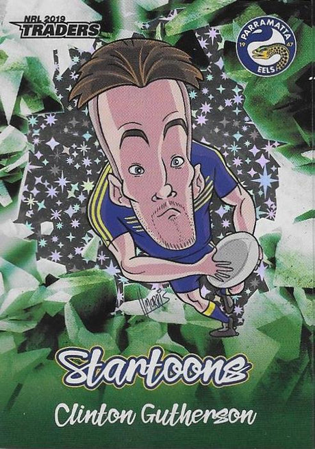 Clinton Gutherson, Green Startoons, 2019 TLA/ESP Traders NRL