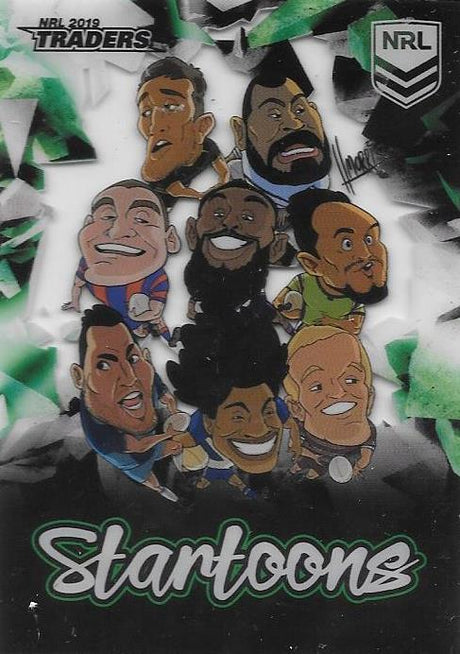 Checklist 1, Startoons, 2019 TLA/ESP Traders NRL