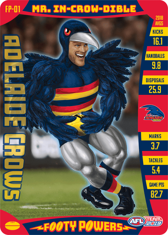 Bryce Gibbs, Footy Powers, 2019 Teamcoach AFL