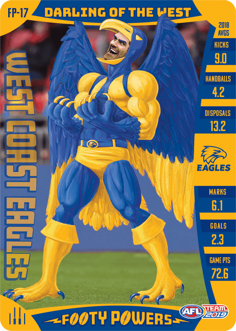 Jack Darling, Footy Powers, 2019 Teamcoach AFL