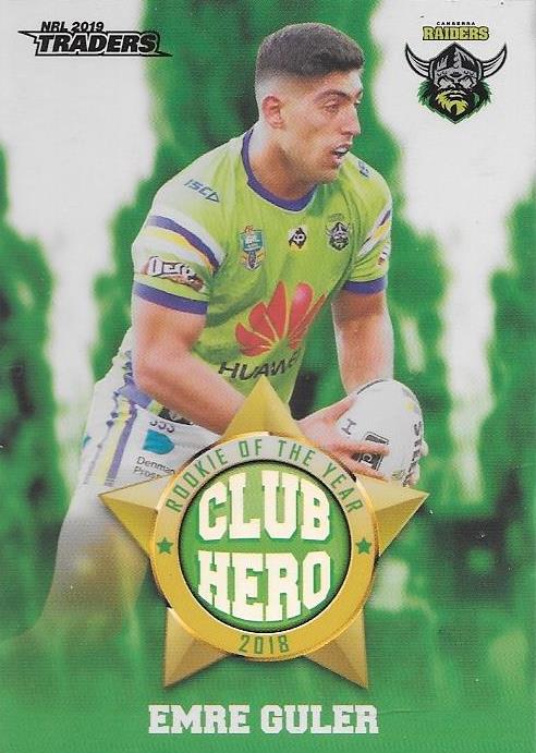 Emre Guler, Club Hero, 2019 TLA/ESP Traders NRL