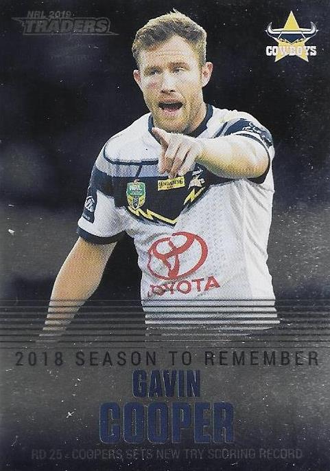 Gavin Cooper, Season to Remember, 2019 TLA/ESP Traders NRL