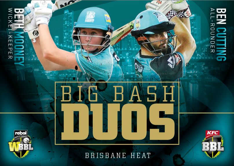 Set of 8 Big Bash Duos, 2018-19 Tap'n'play CA BBL 08 Cricket