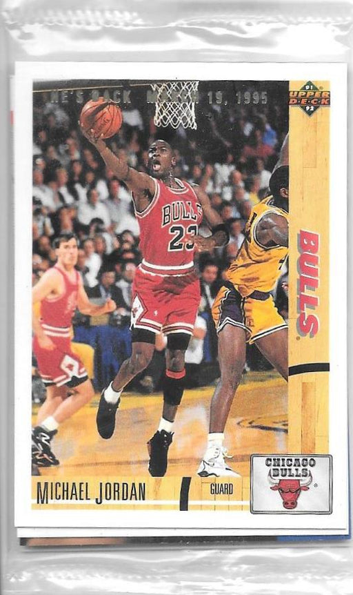 Michael Jordan, He's Back, 9 card set, Upper Deck Basketball NBA