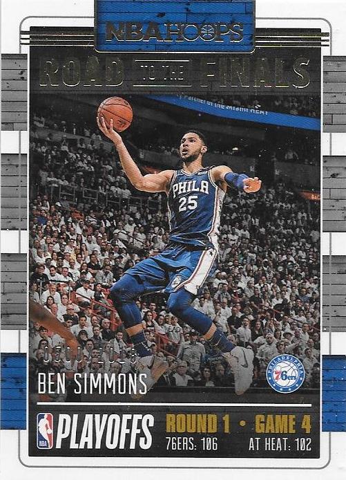 Ben Simmons, Road to the Finals, 2018-19 Panini Hoops Basketball NBA