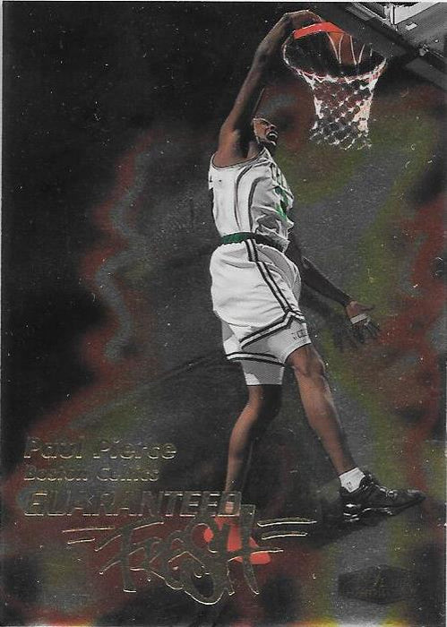 Paul Pierce, Guaranteed Fresh, 1999-00 Fleer Flair Showcase Basketball NBA