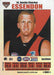 Dustin Fletcher, Silver Quiz card, 2008 Teamcoach AFL