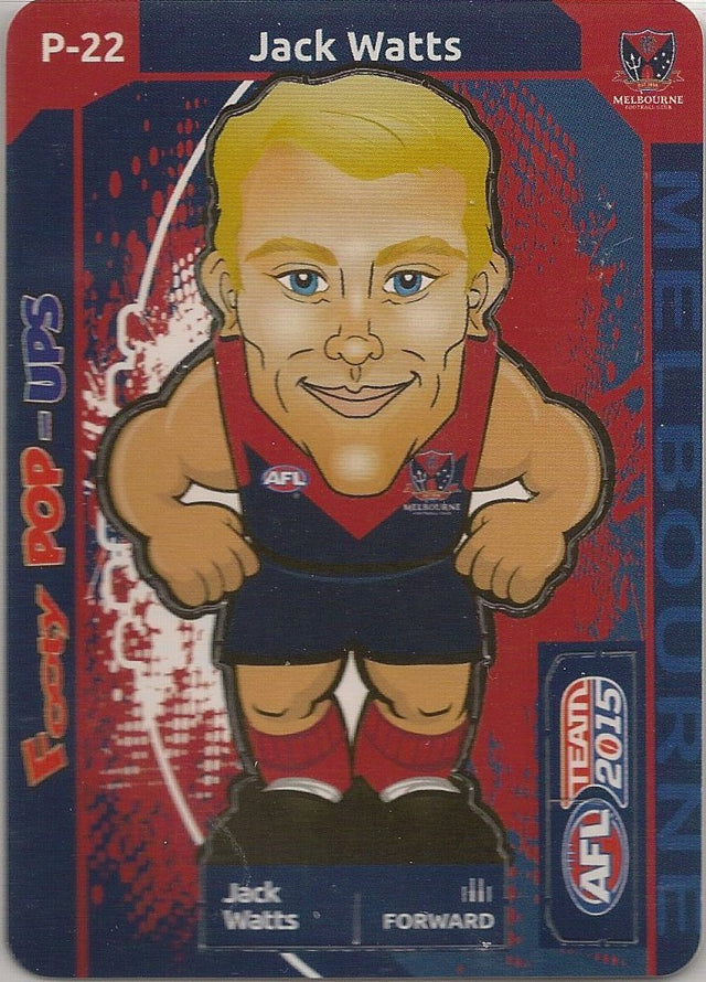 Jack Watts, Footy Pop-Ups, 2015 Teamcoach AFL