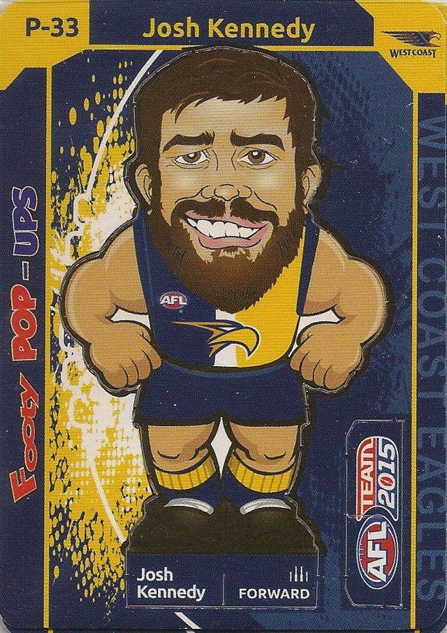 Josh Kennedy, Footy Pop-Ups, 2015 Teamcoach AFL