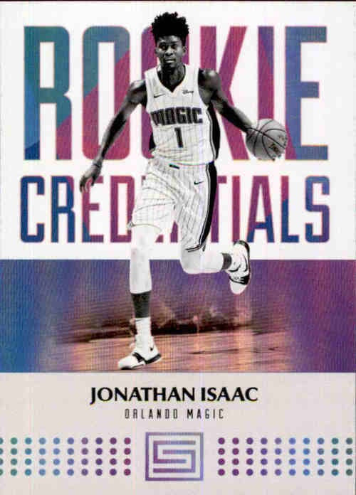 Jonathan Isaac, Rookie Credentials, 2017-18 Panini Status Basketball NBA