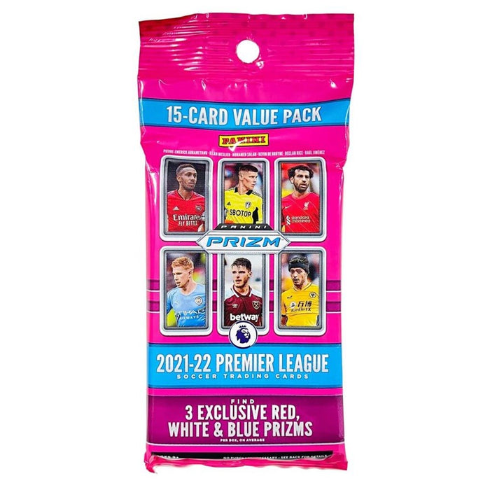 2021-22 Panini Prizm Premier League EPL Soccer Fat Pack