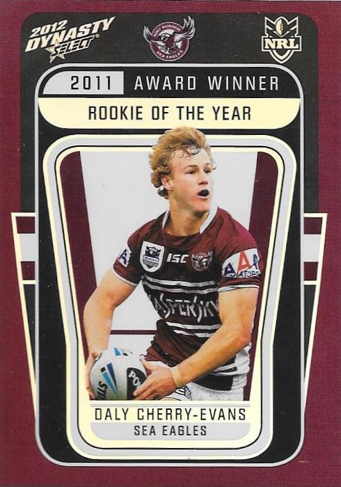 Daly Cherry-Evans, Award Winner, 2012 Select NRL Dynasty