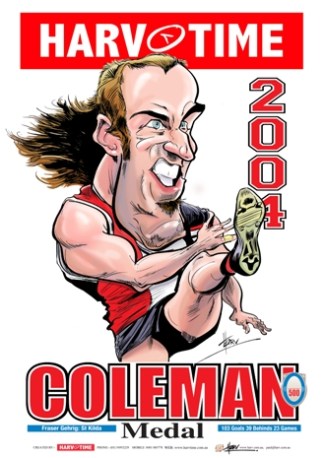 Fraser Gehrig, 2004 Coleman Medal, Harv Time Poster