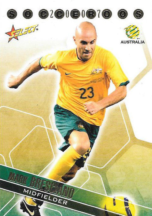 Mark Bresciano, Socceroos, 2007 Select A-League Soccer