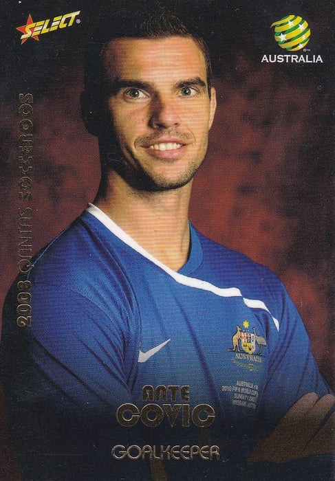 Ante Covic, Socceroos, 2008 Select A-League Soccer