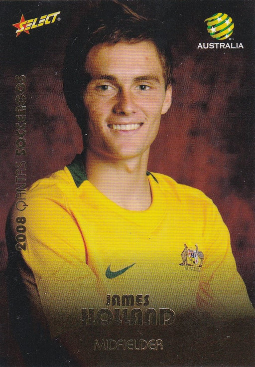 James Holland, Socceroos, 2008 Select A-League Soccer