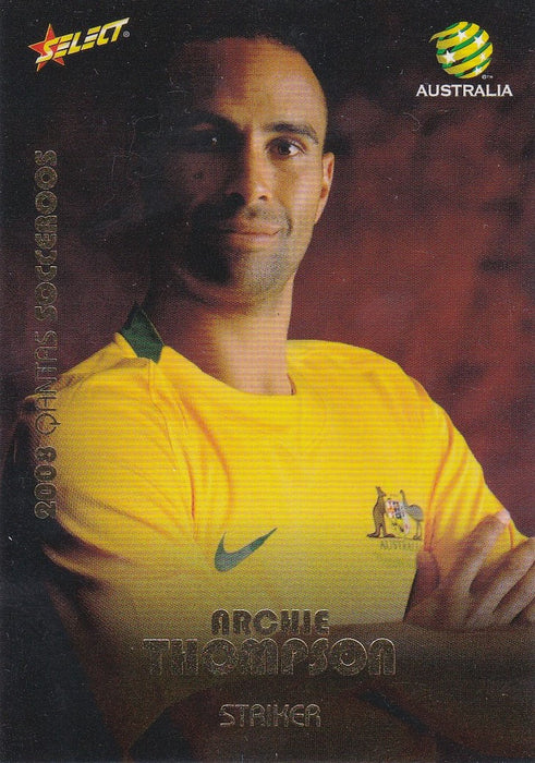 Archie Thompson, Socceroos, 2008 Select A-League Soccer