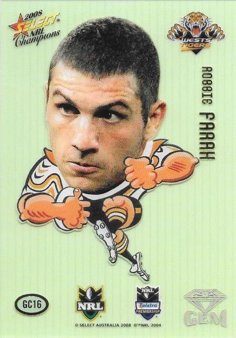 Robbie Farah, Gem, 2008 Select NRL Champions