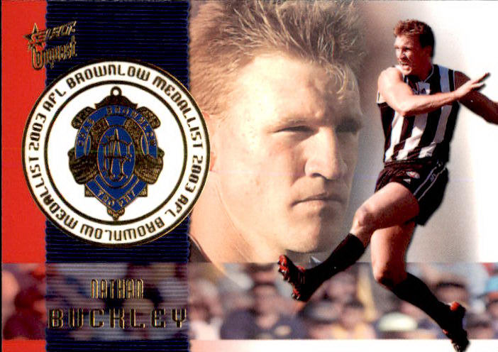 Nathan Buckley, Brownlow Medallist, 2004 Select AFL Conquest