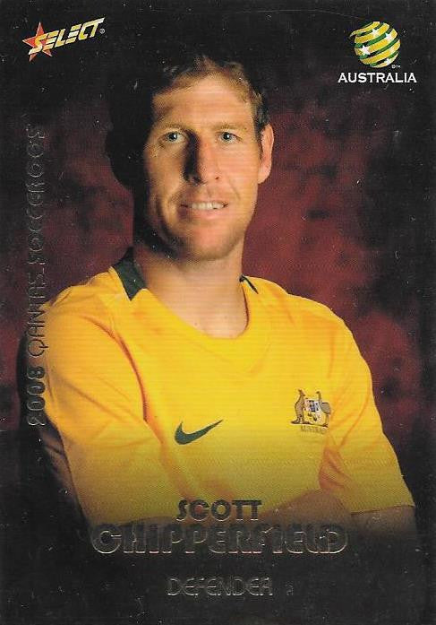 Scott Chipperfield, Socceroos, 2008 Select A-League Soccer