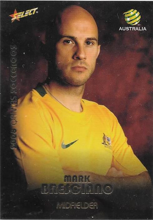 Mark Bresciano, Socceroos, 2008 Select A-League Soccer