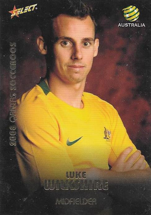Luke Wilkshire, Socceroos, 2008 Select A-League Soccer