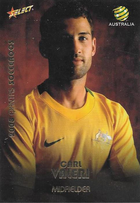 Carl Valeri, Socceroos, 2008 Select A-League Soccer
