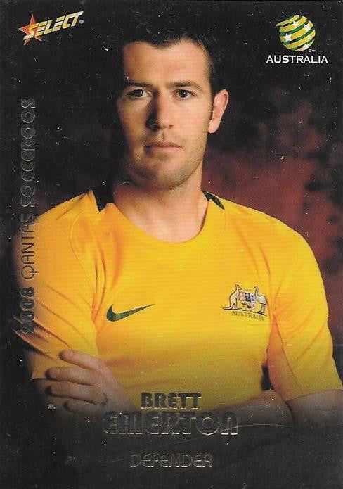Brett Emerton, Socceroos, 2008 Select A-League Soccer