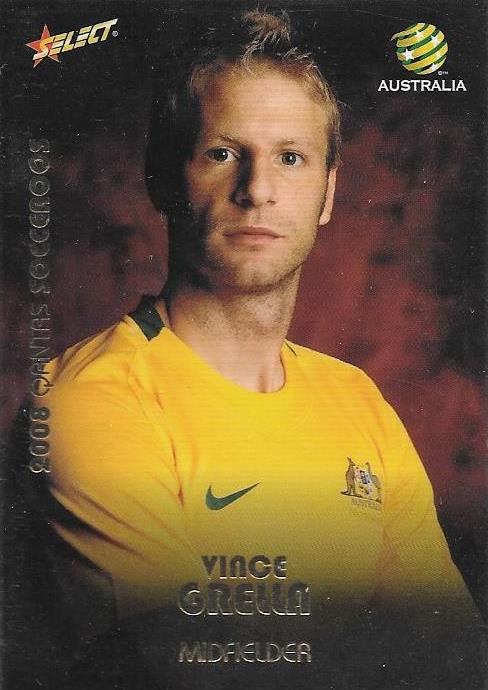 Vince Grella, Socceroos, 2008 Select A-League Soccer